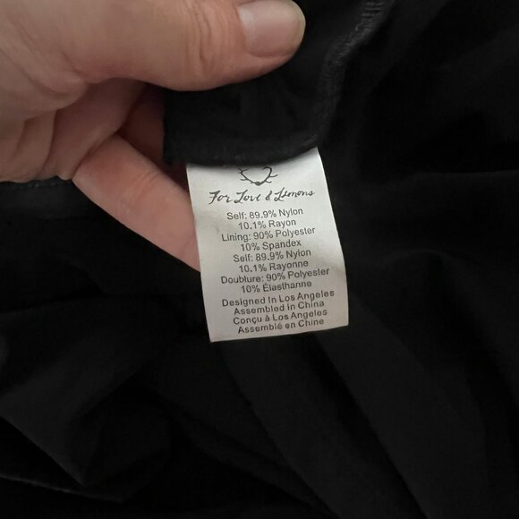 For Love And Lemons Low Back Black Lace Dress Size Small - Picture 9 of 9